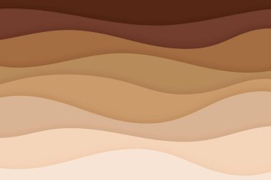 Dalgalı biçim insan derisi rengi doku arka plan vektörünü gölgeler