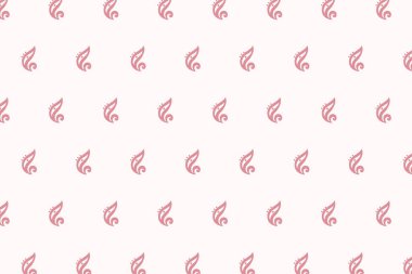 Tekstil yazdırma vektörü için basit motif desenli arkaplan