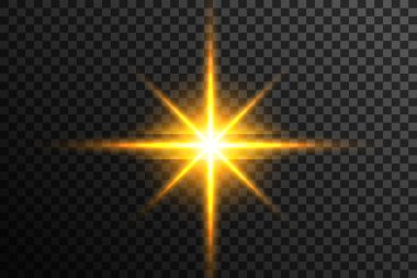 Şeffaf arkaplan vektöründe soyut optik lens patlaması