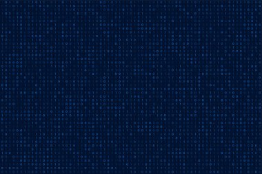 Web iletişim vektörü için dijital ikili kod algoritma numarası arkaplanı