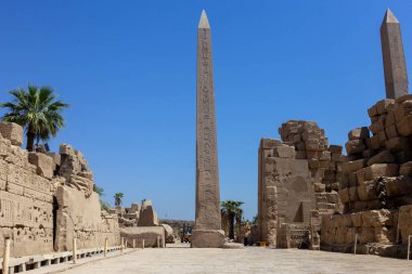 Karnak Tapınağı, Süvariler Salonu. Luxor, Mısır