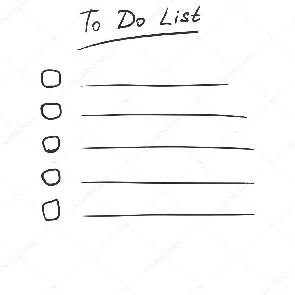 Sketch To Do List