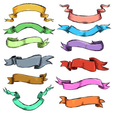 Vintage şeritler arka plan