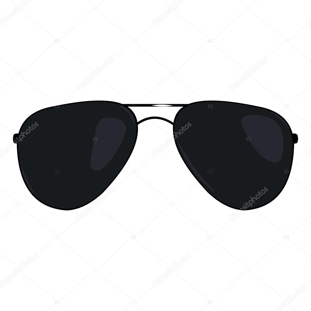 depositphotos 113857562 stock illustration single cartoon sunglasses