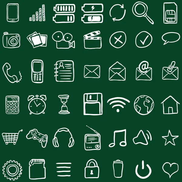 Mobile Icons — стоковый вектор