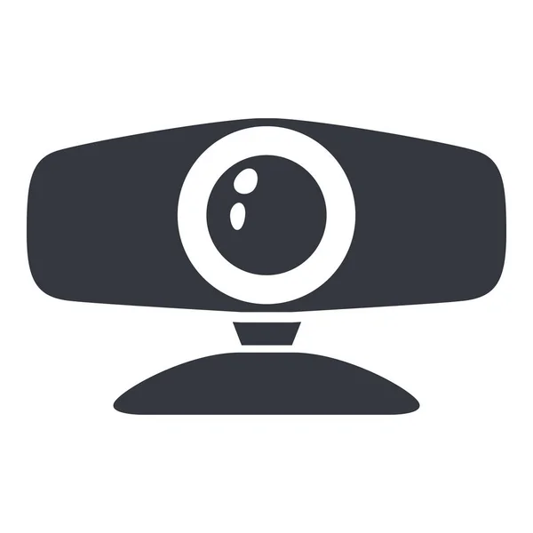 Web Kamera Ikone Vektor Webcam Symbol — Stockvektor