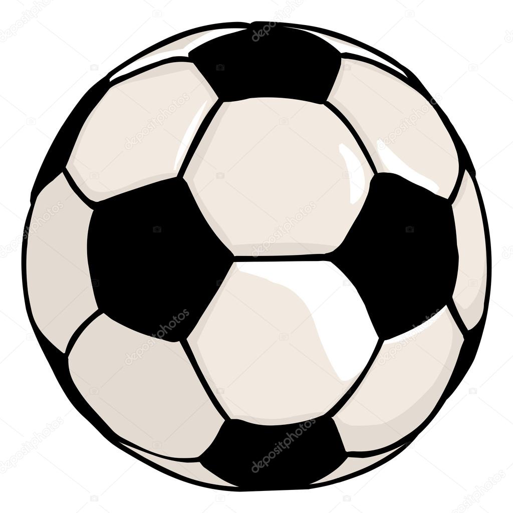 Cartoon Soccer Ball