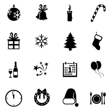 Yeni yıl ve Noel simgeler