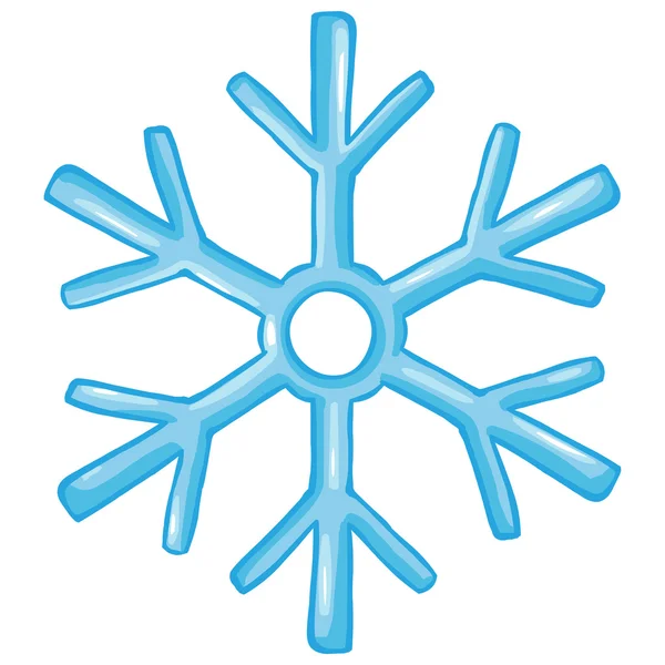 Vector de dibujos animados icono de invierno — Vector de stock