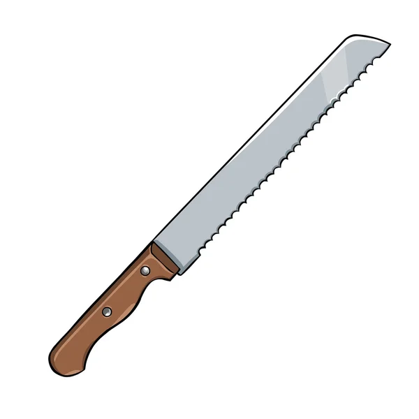 Kreskówka kuchnia nóż — Wektor stockowy
