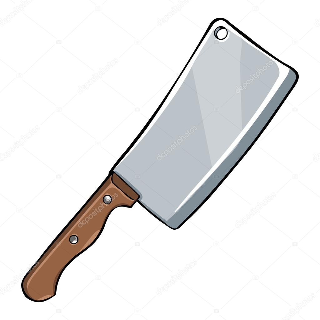 Cartoon Kitchen Knife Stock Vector Image by ©nikiteev #58490911