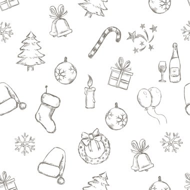 Sorunsuz yeni yıl ve Noel desen