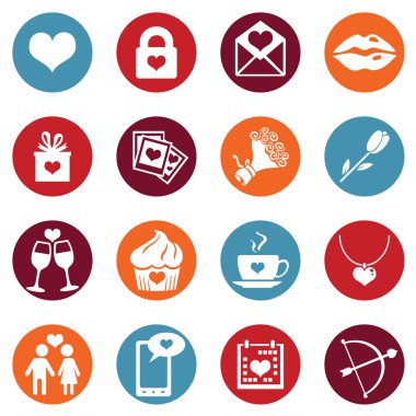 Sevgililer günü için simgeler