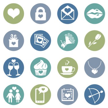 Sevgililer günü için simgeler