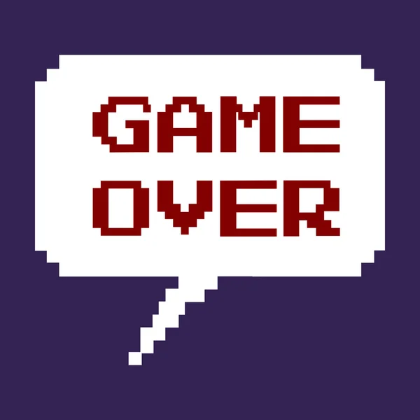 Game Over — Stock Vector