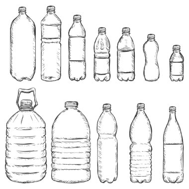 plastik şişeler