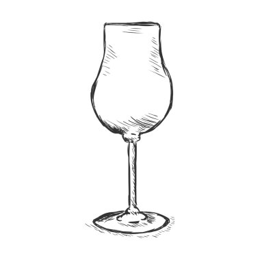 Tek kroki şampanya kadehi