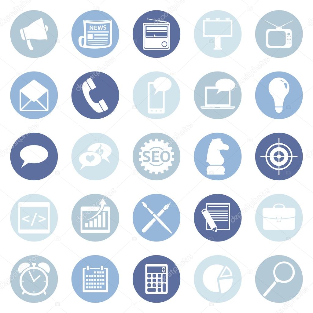 Set of Advertising Icons