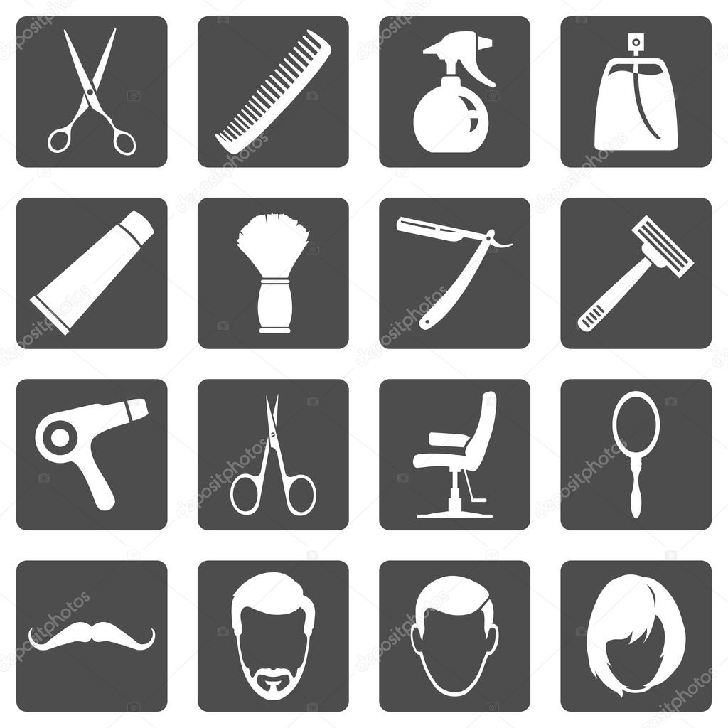 Barber Shop Icons