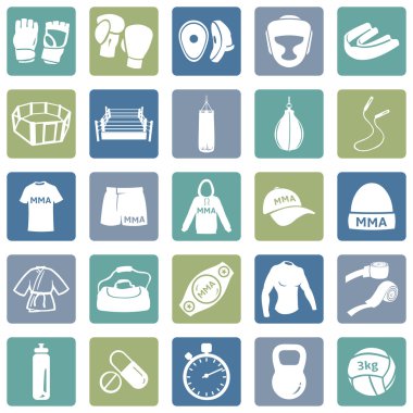 Karışık dövüş sanatları simgeler kümesi