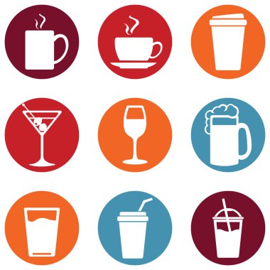 içecekler simge kümesi