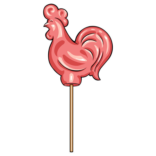 Pink Candy Cock Lolipop