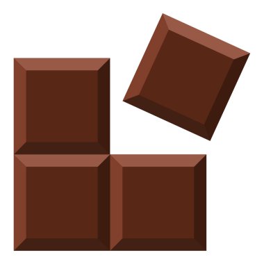 Vektör Renk Simgesi - Çikolata Çubuğu