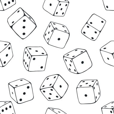 Çizgi film Dices arka plan