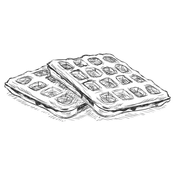 523 Waffles Sketch Vector Images Waffles Sketch Illustrations Depositphotos