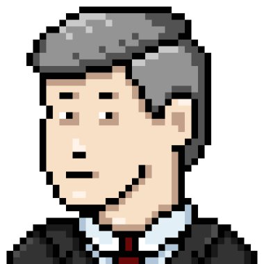 Takım Elbiseli Gri Saçlı Adam 'ın Görüntü Yönlendiricisi