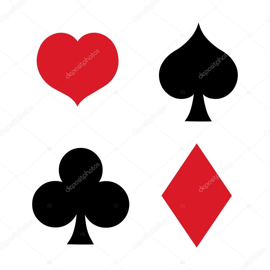 Playing Cards Suits Signs