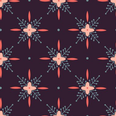 Çiçekli Güzel Kusursuz Desen