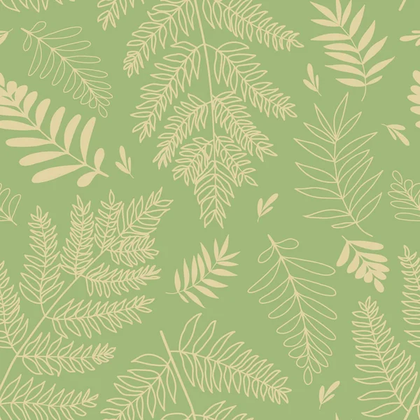 Yapraklı soyut Kusursuz Desen