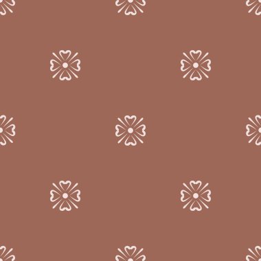 Boho çiçeklerle tekrarlanan kusursuz arkaplan