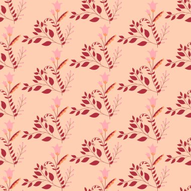 Çiçekli Güzel Kusursuz Desen, Arkaplan, Tekstil İzleri, Kapaklar, Duvar Kağıdı İçin Kullan.