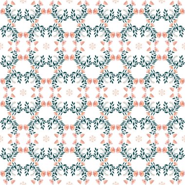 Çiçekli Güzel Kusursuz Desen, Arkaplan, Tekstil İzleri, Kapaklar, Duvar Kağıdı İçin Kullan.