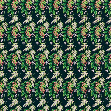 Klasik duvar kağıdı klasikleşmiş çiçek desenli arkaplan