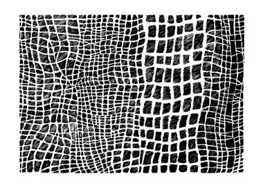 Stock vector hand drawn abstract animal skin imitation print pat