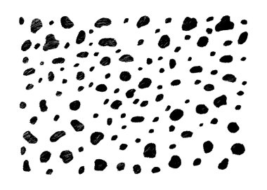 Stock vector hand drawn abstract animal skin imitation print pat