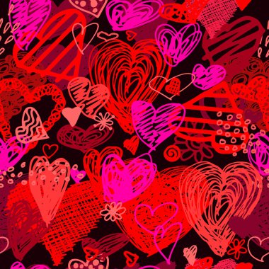 El ile kalpleri tebrik kartı ile tatil sorunsuz arka plan-