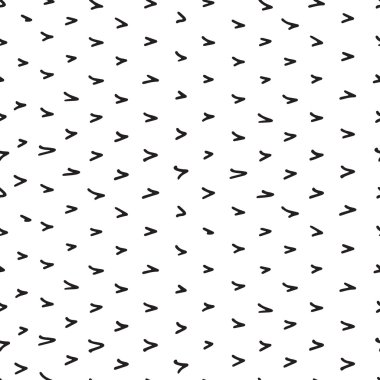 Elle çizilmiş çizim denetimi ile kusursuz desen. Bacground vektörü 