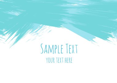 Sanatsal üst soyut fırça darbeleri sıçramaları vektör arka plan w