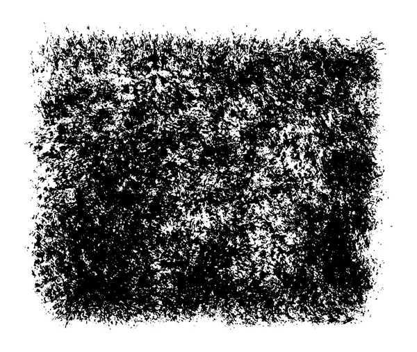 Grunge nero astratto strutturato forma vettoriale quadrata. Vettore desig — Vettoriale Stock