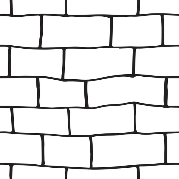 Naadloos patroon met hand getekende schets stenen. Bacground vector — Stockvector