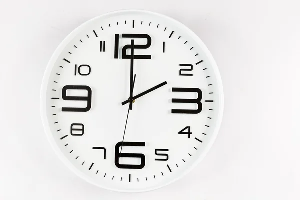 带有时钟的时间概念 — 图库照片
