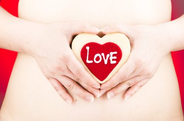 kadının vücut parçası, göbek.