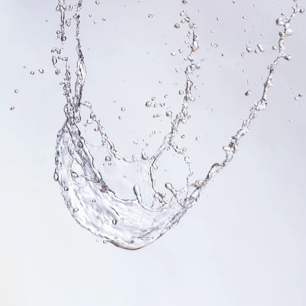 Blue bubbles underwater — Stock Photo, Image