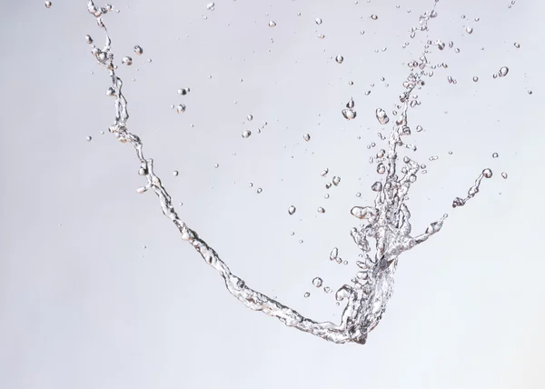 Blue bubbles underwater — Stock Photo, Image