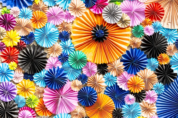 Colorful paper circles — Stock Photo, Image