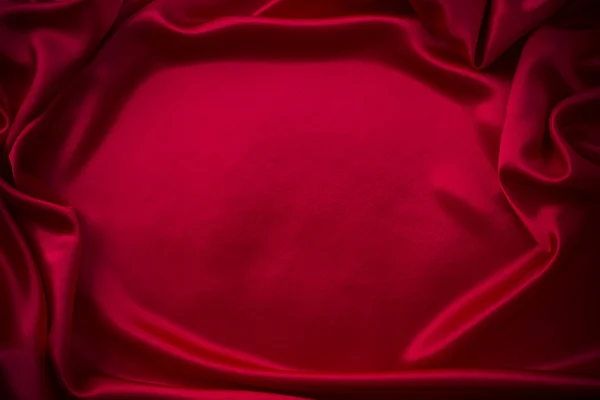 红色丝质背景 — 图库照片